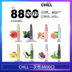 始祖鳥CHILL鴨嘴獸拋棄式電子菸 8800口一次性免充電